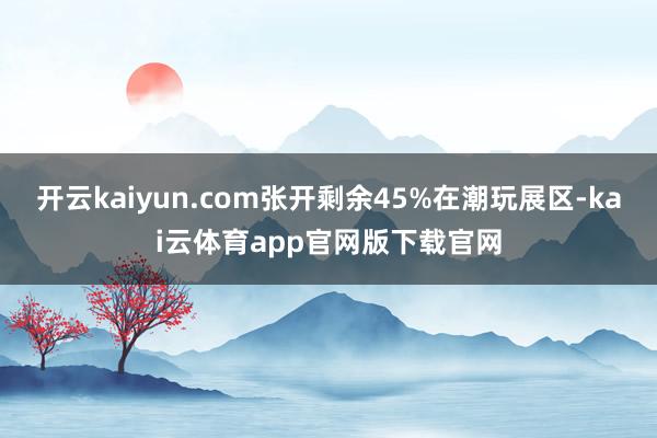 开云kaiyun.com张开剩余45%在潮玩展区-kai云体育app官网版下载官网